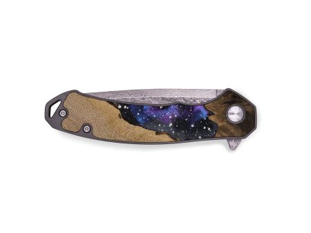 EDC Wood Pocket Knife - Maxwell (Cosmos, 728216) Hot on Sale