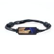 Classic Wood Bracelet - Reed (Blue, 727363) For Sale