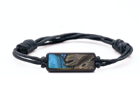 Classic Wood Bracelet - Xavier (Blue, 727365) Online