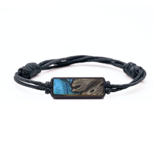 Classic Wood Bracelet - Xavier (Blue, 727365) Online