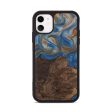 iPhone 11 Wood Phone Case - Kathye (Teal & Gold, 729227) Online Hot Sale