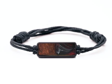 Classic Wood Bracelet - Presley (Black & White, 728939) Sale