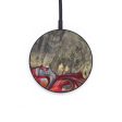 Circle Wood Wireless Charger - Ivy (Red, 727671) For Sale