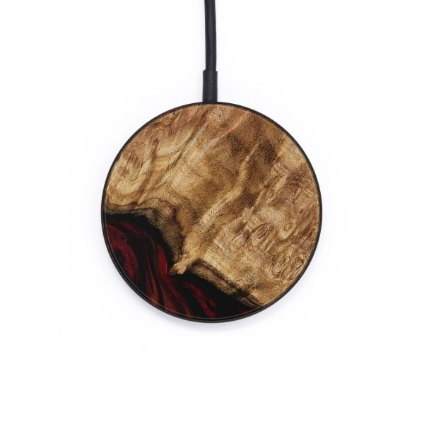 Circle Wood Wireless Charger - Pandora (Red, 730942) Online now