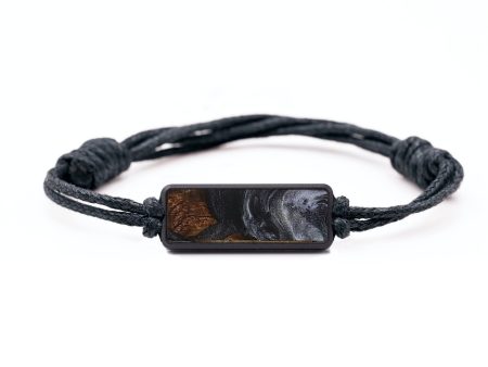 Classic Wood Bracelet - Eugene (Black & White, 728936) Online now