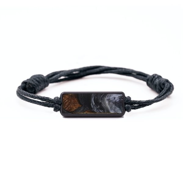 Classic Wood Bracelet - Eugene (Black & White, 728936) Online now