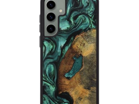 Galaxy S24 Plus Wood Phone Case - Carolien (Green, 727604) For Sale