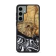 Galaxy S24 Plus Wood Phone Case - Camino (Black & White, 728605) Online Sale