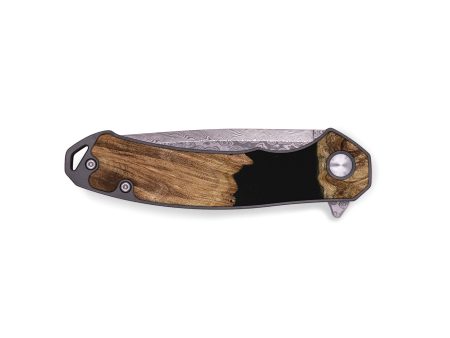 EDC Wood Pocket Knife - Delaney (Pure Black, 730848) Online