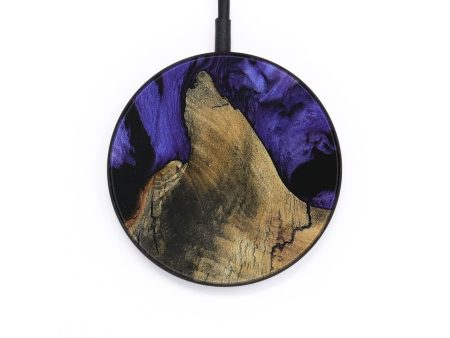 Circle Wood Wireless Charger - Kare (Purple, 729843) Cheap