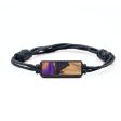 Classic Wood Bracelet - Mallory (Purple, 727355) Fashion