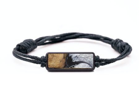 Classic Wood Bracelet - Kirsten (Black & White, 727381) For Cheap