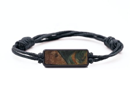 Classic Wood Bracelet - Diamond (Green, 729128) Online Sale