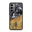 Galaxy S24 Plus Wood Phone Case - Darrol (Black & White, 728648) Hot on Sale