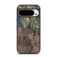 Pixel 9 Wood Phone Case - Lavonne (Teal & Gold, 727149) Online Sale