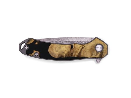 EDC Wood Pocket Knife - Jacques (Pure Black, 730080) Discount