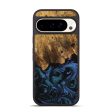 Pixel 9 Wood Phone Case - Baets (Blue, 729406) Cheap