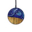 Circle Wood Wireless Charger - Robena (Blue, 730803) Online now