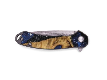 EDC Wood Pocket Knife - Kessiah (Cosmos, 730419) Fashion