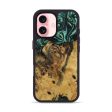 iPhone 16 Wood Phone Case - Ciji (Green, 729687) Sale