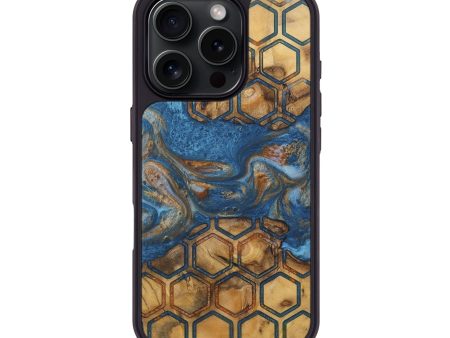 iPhone 16 Pro Wood Phone Case - Birgit (Pattern, 729186) Online Hot Sale