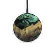 Circle Wood Wireless Charger - Marta (Green, 729777) For Discount