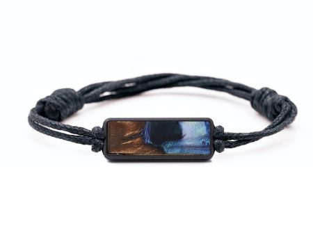 Classic Wood Bracelet - Nikki (Blue, 729103) Online now