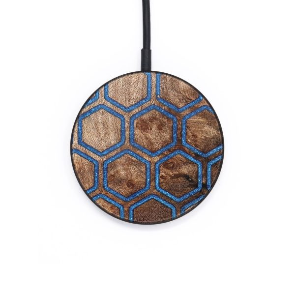 Circle Wood Wireless Charger - Oscar (Pattern, 726602) Online