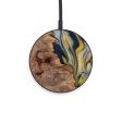 Circle Wood Wireless Charger - Furrukh (Teal & Gold, 729480) Sale