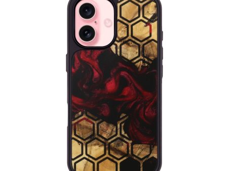 iPhone 16 Wood Phone Case - Austyn (Pattern, 729187) on Sale