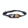 Classic Wood Bracelet - William (Black & White, 727383) Sale