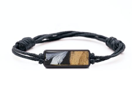 Classic Wood Bracelet - William (Black & White, 727383) Sale