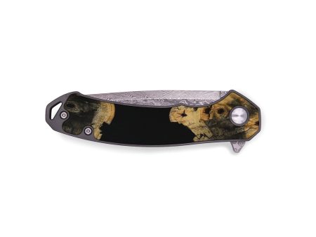 EDC Wood Pocket Knife - Alton (Pure Black, 729539) Online