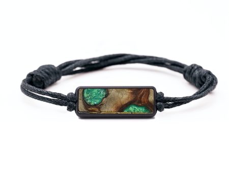 Classic Wood Bracelet - Susan (Green, 727321) Sale