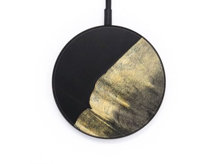 Circle Wood Wireless Charger - Adrianna (Pure Black, 726589) Online