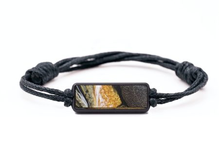 Classic Wood Bracelet - Tricia (Black & White, 727331) For Cheap