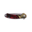 EDC Wood Pocket Knife - Balak (Red, 730930) Cheap