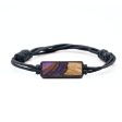 Classic Wood Bracelet - Sue (Purple, 727333) Fashion