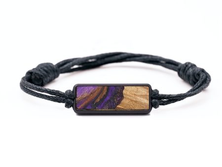 Classic Wood Bracelet - Sue (Purple, 727333) Fashion