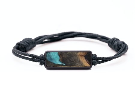 Classic Wood Bracelet - Tobias (Blue, 728757) For Sale