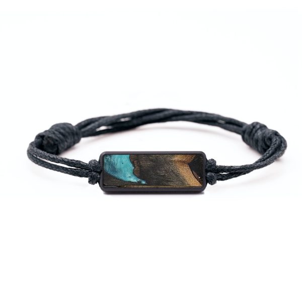 Classic Wood Bracelet - Tobias (Blue, 728757) For Sale