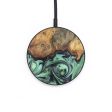 Circle Wood Wireless Charger - Fredrick (Green, 726551) For Sale