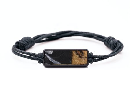 Classic Wood Bracelet - Landen (Black & White, 729105) Discount