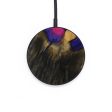 Circle Wood Wireless Charger - Shanti (Purple, 730732) Online Sale