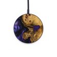 Circle Wood Wireless Charger - Nayeli (Purple, 729815) Sale