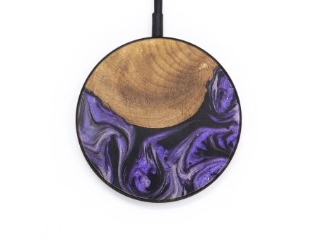 Circle ResinArt Wireless Charger - Mateo (Purple, 727688) For Cheap