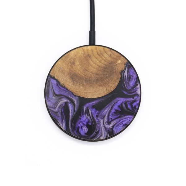 Circle ResinArt Wireless Charger - Mateo (Purple, 727688) For Cheap