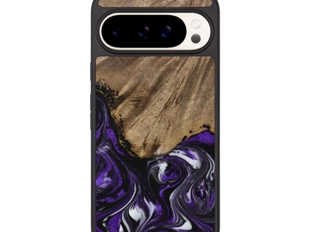 Pixel 9 Wood Phone Case - Andrzej (Purple, 729463) Discount