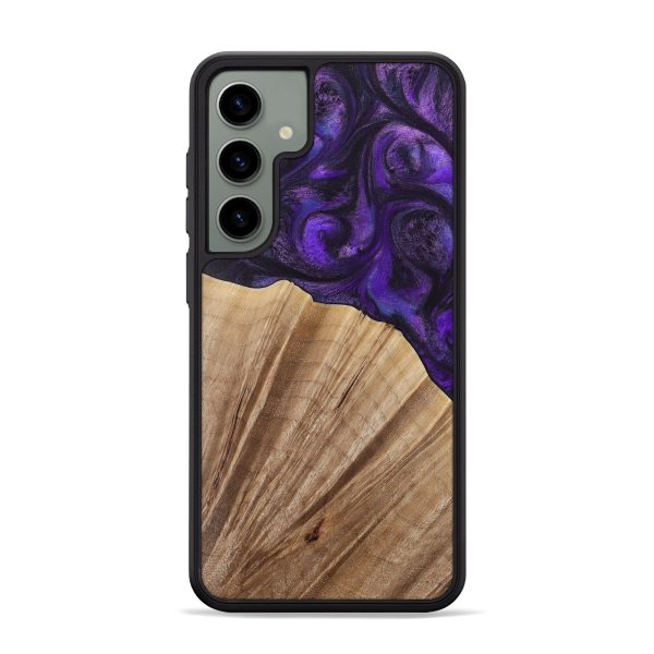 Galaxy S24 Plus Wood Phone Case - Ebert (Purple, 731159) Sale