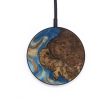 Circle Wood Wireless Charger - Gipsy (Teal & Gold, 729230) Online Sale